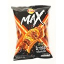 LAYS MAX POTATO CHIPS BBQ PRIK PON FAI 44Gx 24